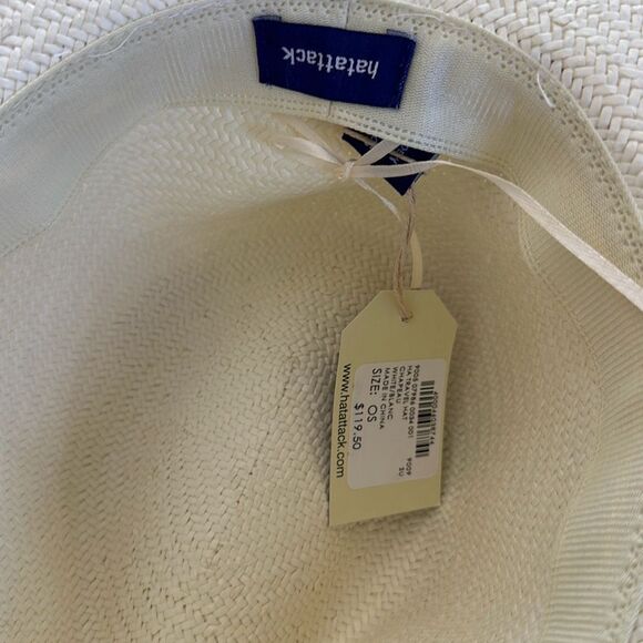 Hat Attack Travel Chapeau Straw Hat White Size OS main image 4